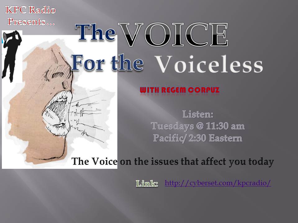 Listen: Voice for the Voiceless – Our Right to Dream